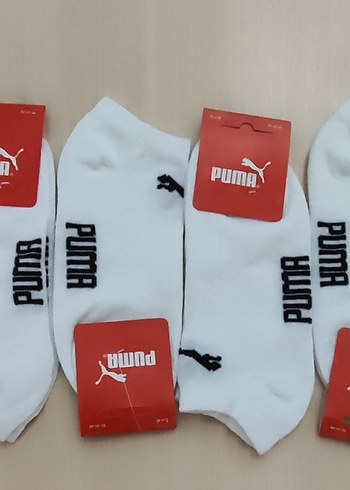 Puma Beyaz Mini bayan Çorap