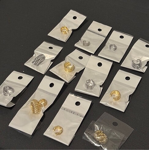 12 Adet Earcuff