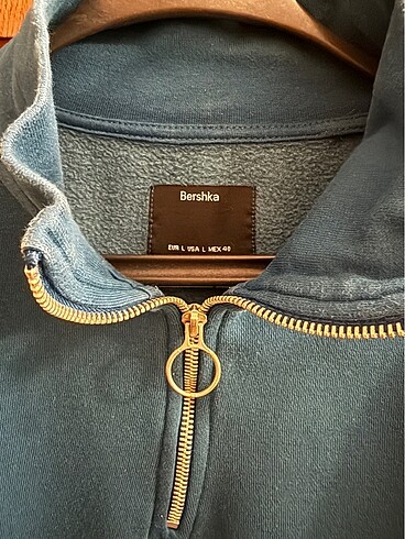 Bershka Bershka Erkek Half Zip Sweatshirt