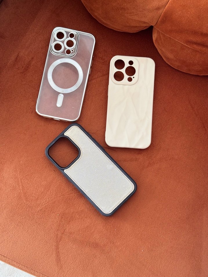 Gold deri  Telefon Kılıfı - Görsel 2