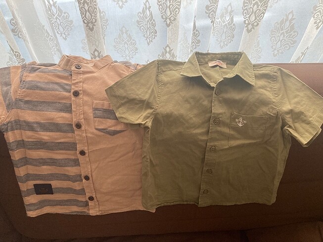 2 adet gömlek 3-4 yaş