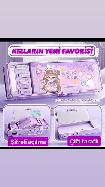 Şifreli özel kalem kutu
