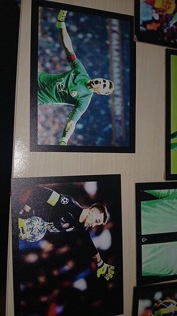  Beden çeşitli Renk Muslera Futbol 10 parça Mdf tablo
