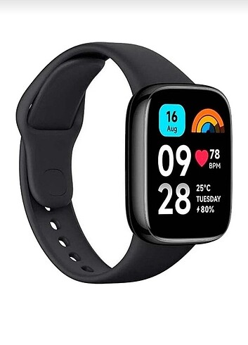 Xiaomi redmi watch 3 active akıllı saat siyah