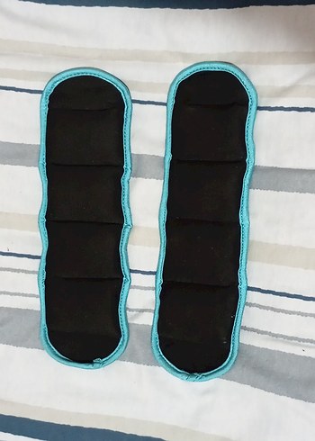  Renkli Baskılı Mavi Yoga Kayışı