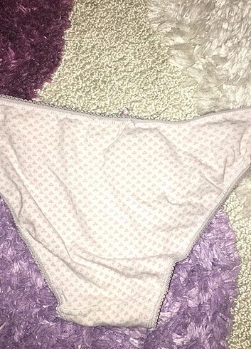 l Beden pembe Renk Pazardan aldığım külotlar