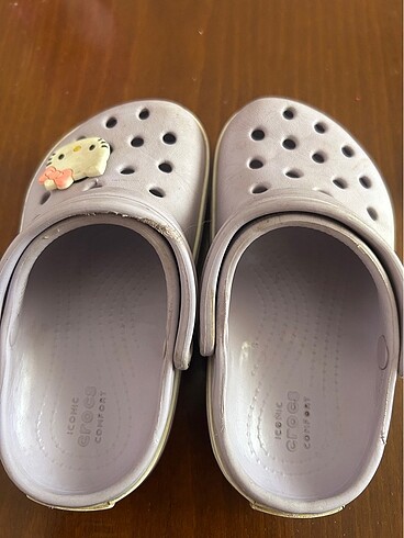 24 Beden mor Renk Çocuk crocs