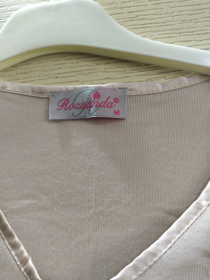 Nakışlı V Yakalı Uzun Lohusa Geceliği - Görsel 5