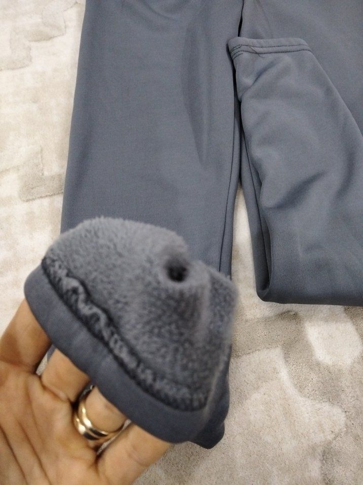 gri kadın tayt - Görsel 3