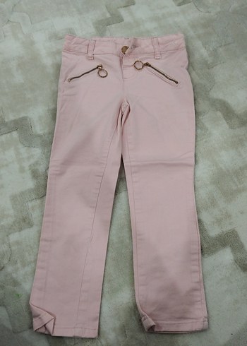 Bej Bol Kesim Kız Pantolonu - Görsel 4