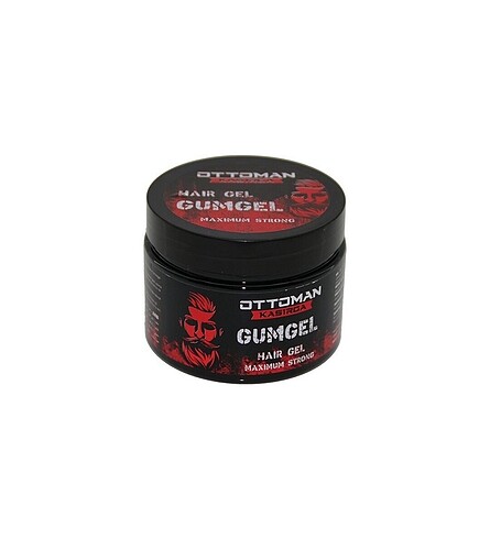 OTTOMAN KASIRGA 350ML GUMGEL SİYAH - KIRMIZI MAXIMUM STRONG SAÇ 