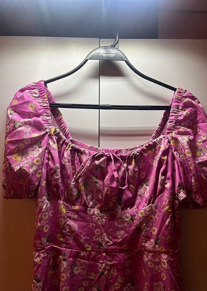 Çiçekli yazlık elbise #elbise - Görsel 4