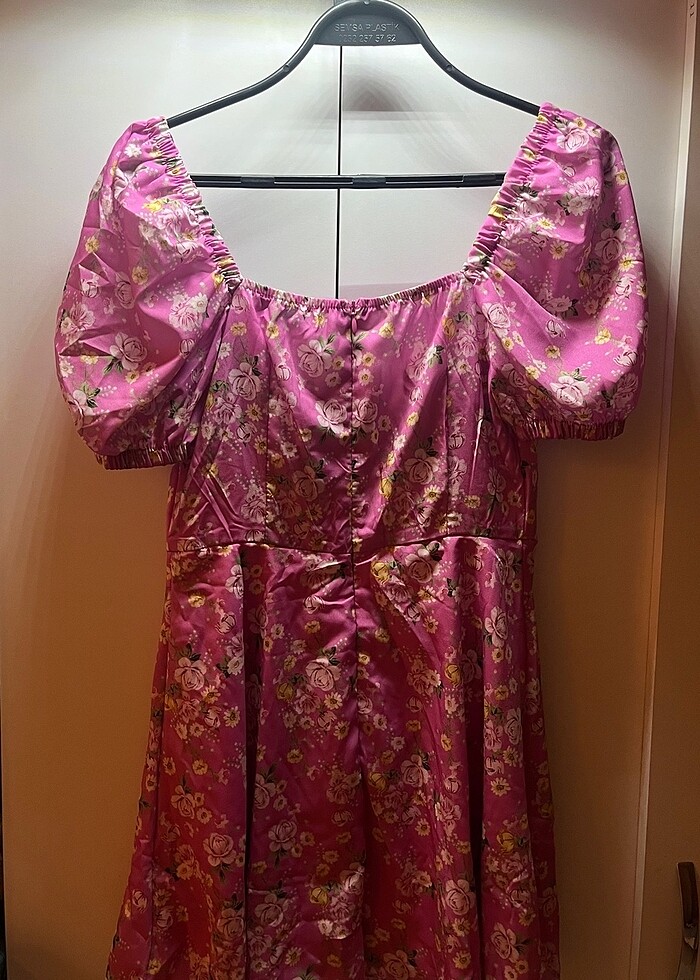 Çiçekli yazlık elbise #elbise - Görsel 5