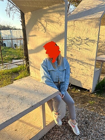 m Beden mavi Renk Holly Lolly Denim Ceket #kotceket #denim
