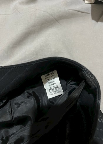 diğer Beden siyah Renk Siyah Pilili Midi Kadın Etek