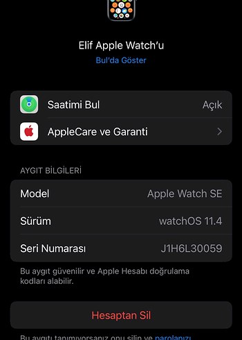 Apple Watch SE 40mm Midnight 2. Nesil Siyah Akıllı Saat 32 gb - Görsel 19
