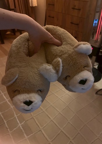 Flying Tigers Peluş Ev Terliği 38 numara - Görsel 4