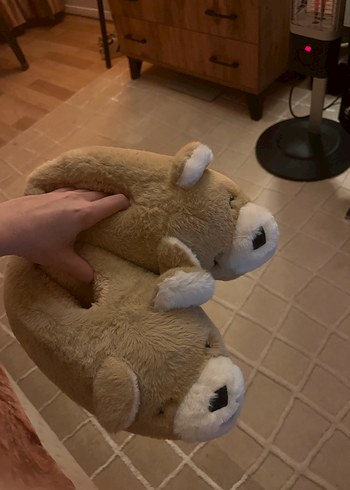 Flying Tigers Peluş Ev Terliği 38 numara - Görsel 2