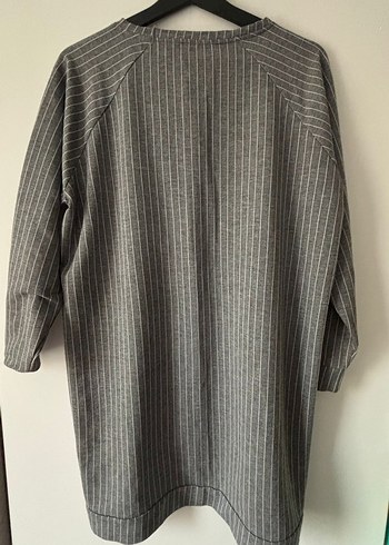 Gri Simpsom Baskılı Triko Elbisesi - Görsel 2