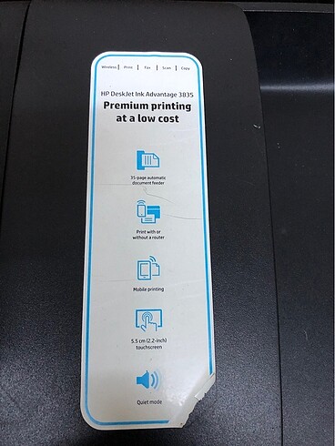 Hp deskjet renkli yazıcı tarayıcı wifi - Görsel 5