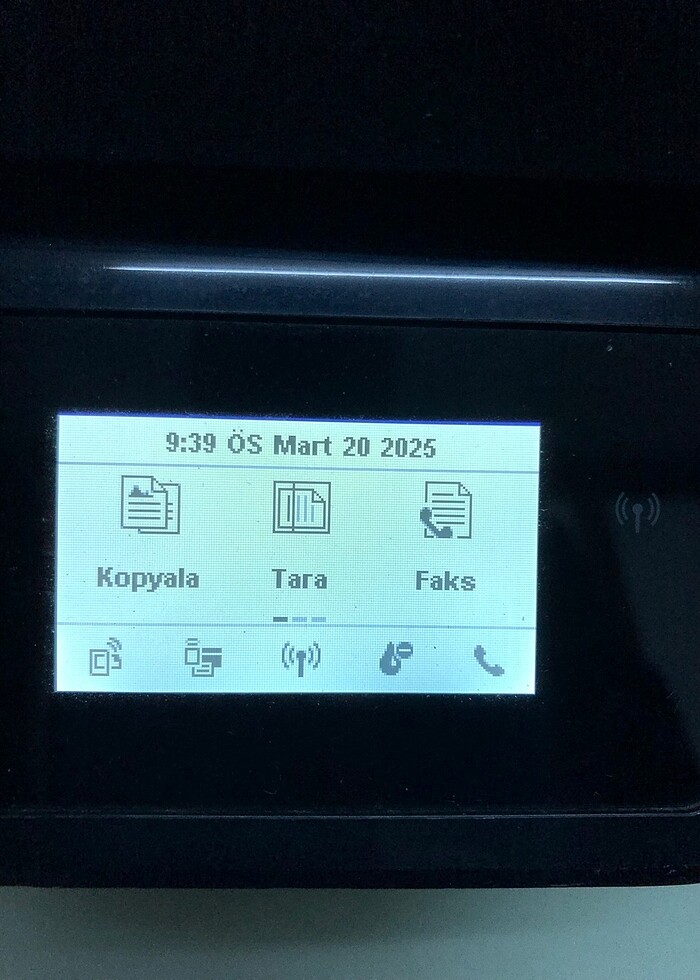 Hp deskjet renkli yazıcı tarayıcı wifi - Görsel 4