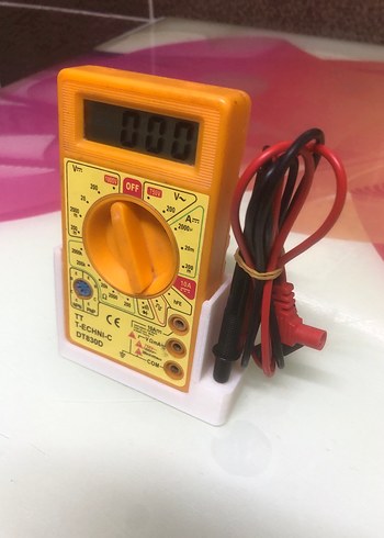 Renkli Dijital Multimetre Ölçüm Cihazı - Görsel 2