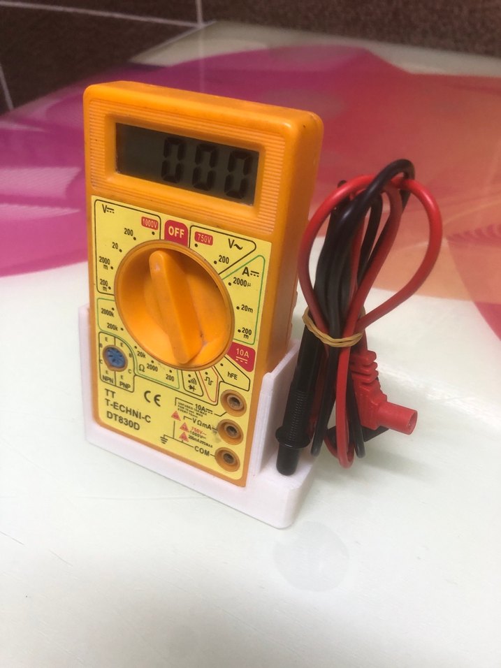 Renkli Dijital Multimetre Ölçüm Cihazı - Görsel 2