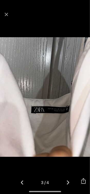 xs Beden zara elbise