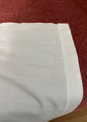 Ara ve uç dantelli yastık-karyola eteği - Görsel 8