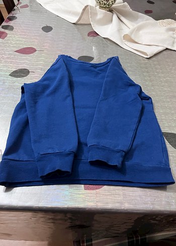 Erkek Çocuk Mavi Kral Şakir Baskılı Sweatshirt - Görsel 3