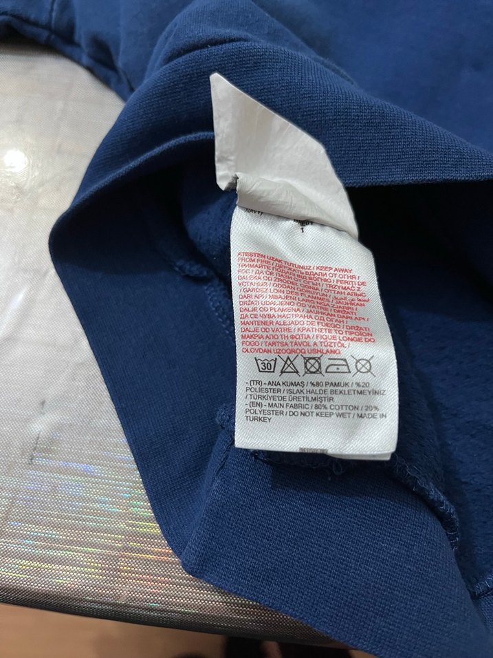 Erkek Çocuk Mavi Kral Şakir Baskılı Sweatshirt - Görsel 5