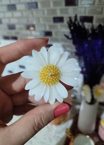 Diğer Suda yüzen papatya mum (5adet)