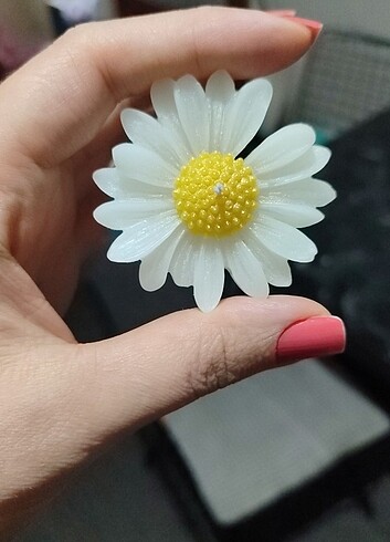 Beden Suda yüzen papatya mum (5adet)