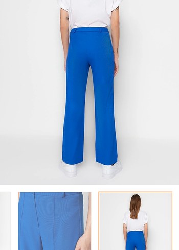 Mavi Salaş Kesim  Denim Pantolon - Görsel 3