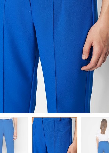 Mavi Salaş Kesim  Denim Pantolon - Görsel 4