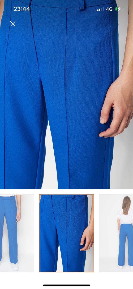 Mavi Salaş Kesim  Denim Pantolon - Görsel 4