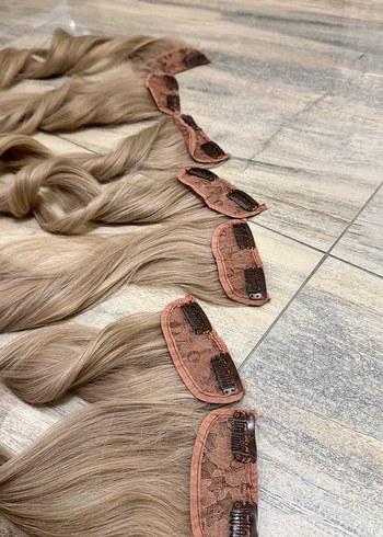 Takma saç çıt çıtlı - Görsel 2