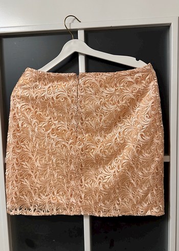 İşlemeli Dantel Detaylı  Etek - Görsel 2