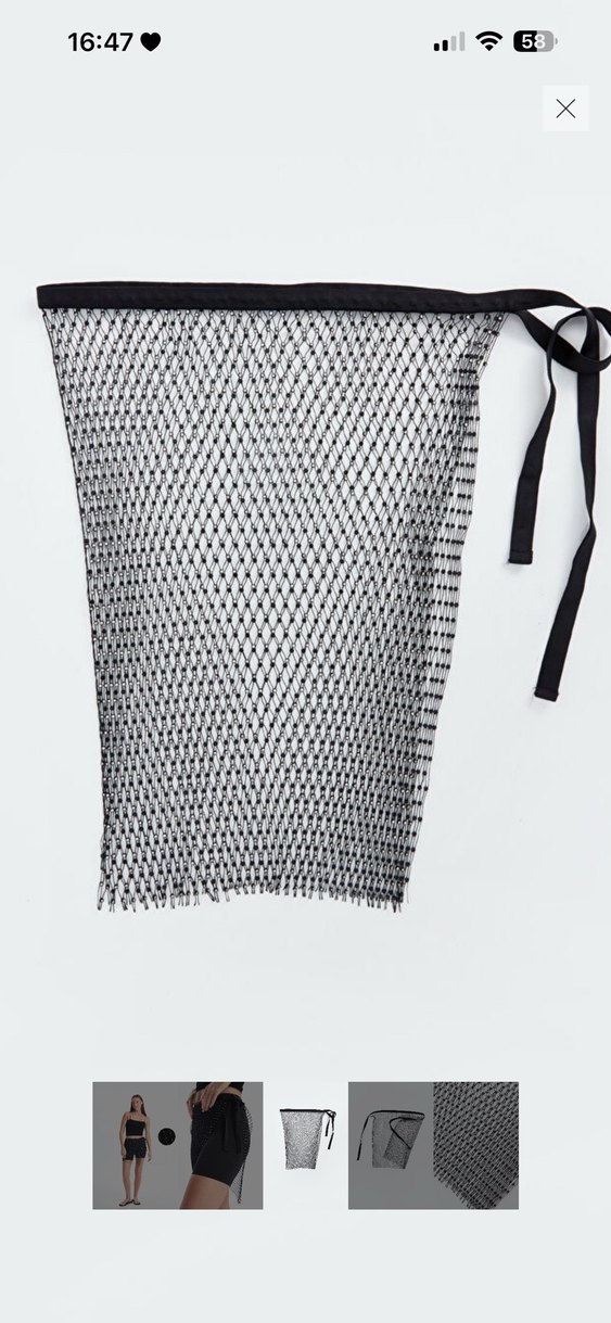 Siyah Desenli pileli Paro - Görsel 2