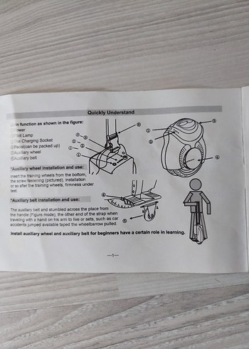 Elektrikli Tek Tekerlekli Scooter - Görsel 12