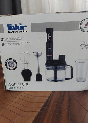 Fakir SMS 4181B Siyah Blender Seti - Görsel 6