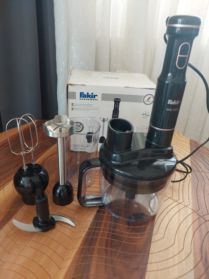 Fakir SMS 4181B Siyah Blender Seti - Görsel 5