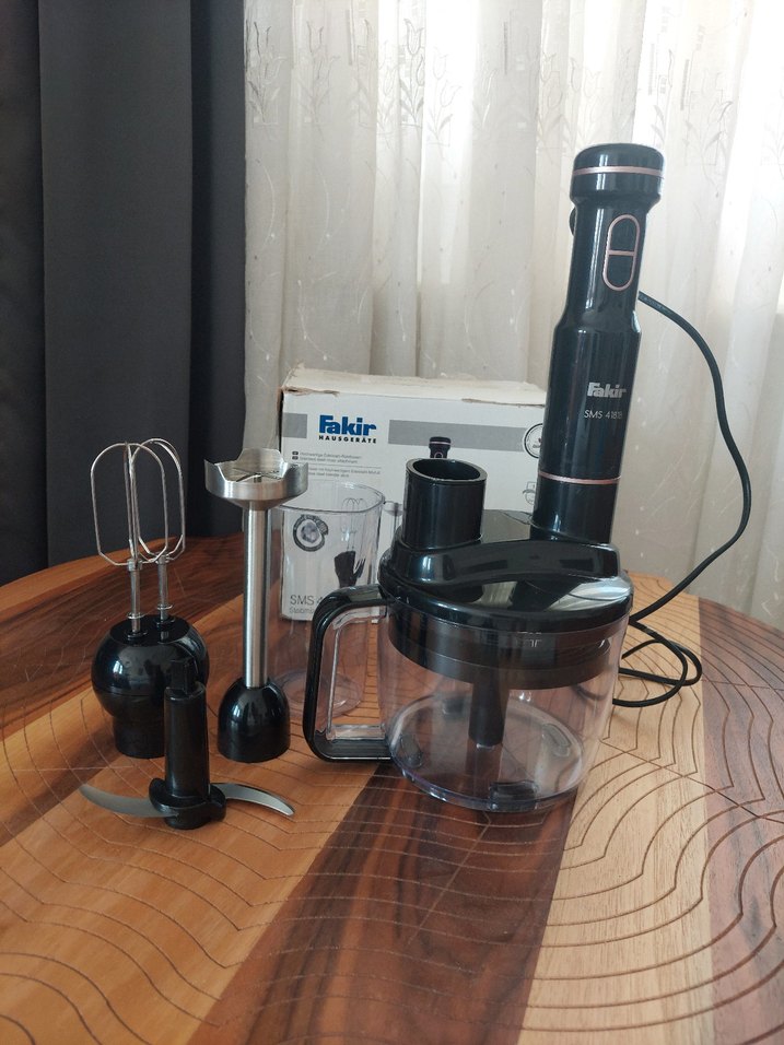 Fakir SMS 4181B Siyah Blender Seti - Görsel 2