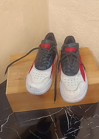 Kadın Siyah Beyaz Spor Ayakkabı - Görsel 3