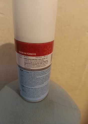 Kar Spreyi Beyaz Tıraş Köpüğü - Görsel 2