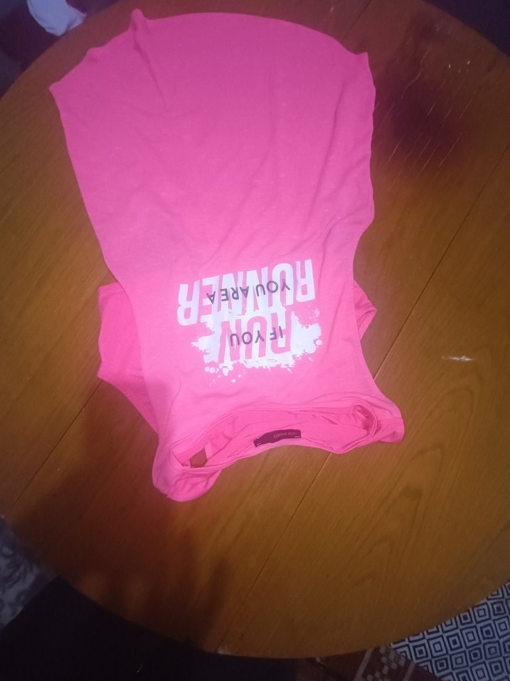 Baskılı Pembe Kız Tişörtü - Görsel 3