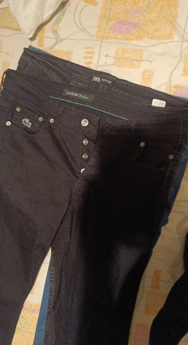 Düğmeli Siyah Erkek Slim Fit Jean - Görsel 2