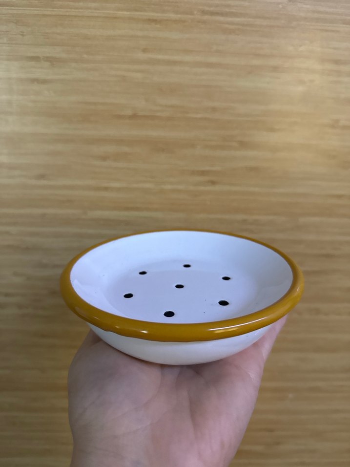 Emaye sabunluk tütsülük buhardanlık süngerlik küllük - Görsel 3