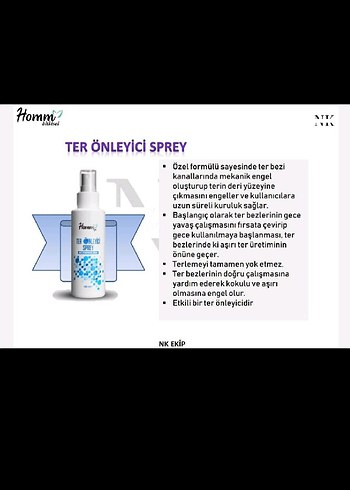 Homm Ter Önleyici Kadın Sprey 100 ml - Görsel 2