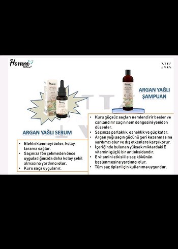 Argan Yağlı Saç Serumu 30 ml - Görsel 2